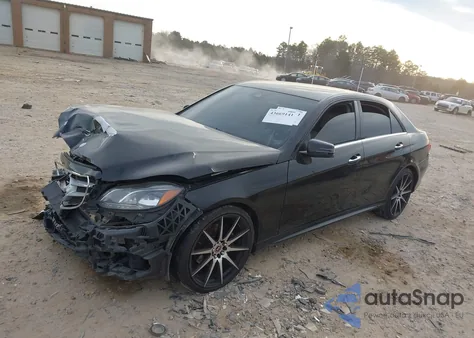 2016 Mercedes-Benz E 350 4Matic из США, поврежденный, VIN WDDHF8JBXGB190846